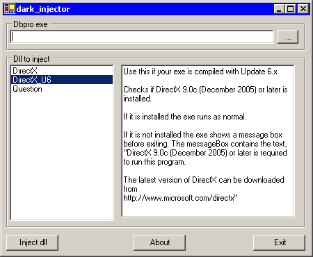 dark injector screenshot